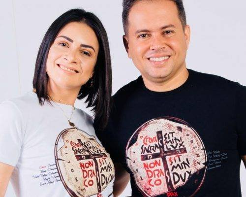 Marcio Mendes e Rose Mary