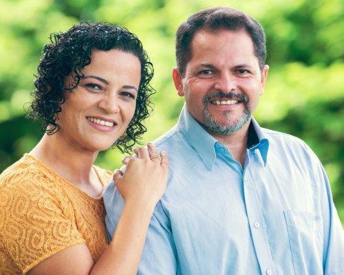 Natalgil e Cristiane Silva